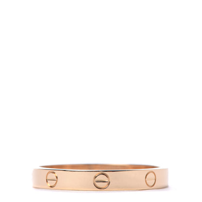 Cartier 18K Yellow Gold 3.5mm LOVE Wedding Band Ring 71 13.5 1 of 4