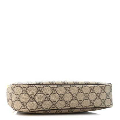 Gucci GG Supreme Monogram Textured Dollar Calfskin Web Small Ophidia GG Handbag Beige Ebony New Acero Beige Ebony New Acero Beige Ebony New Acero 3 of 11