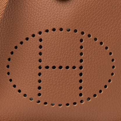 Hermes Taurillon Clemence Evelyne TPM Gold 8 of 11