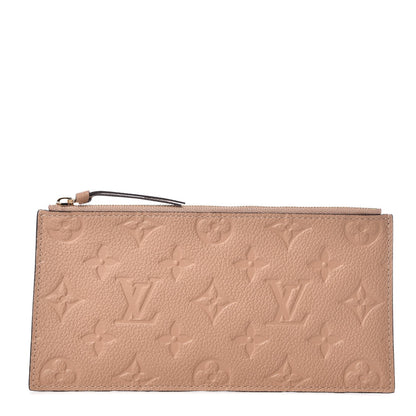 Louis Vuitton Empreinte Felicie Chain Wallet Zippered Insert Papyrus 1 of 6