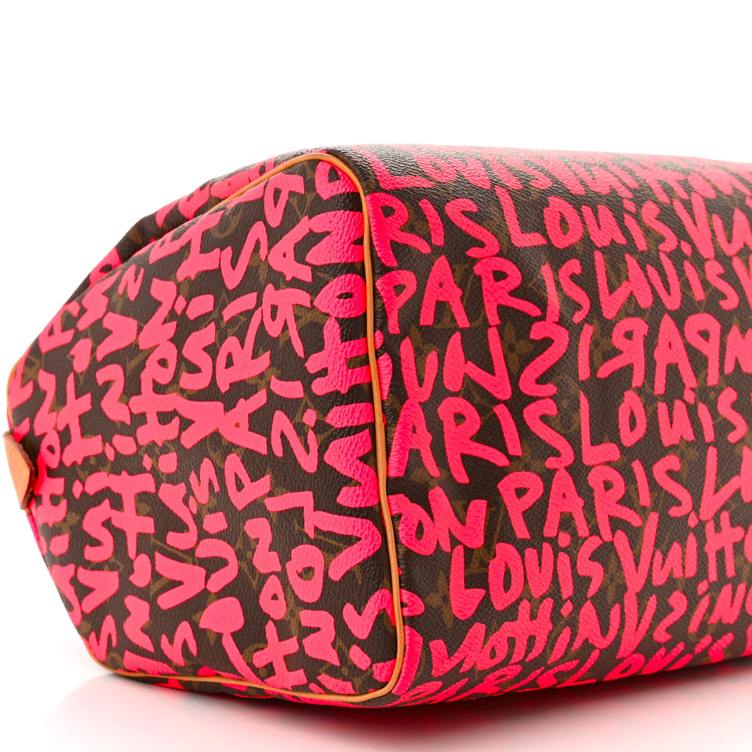 Louis Vuitton Monogram Graffiti Speedy 30 Fuchsia 9 of 10