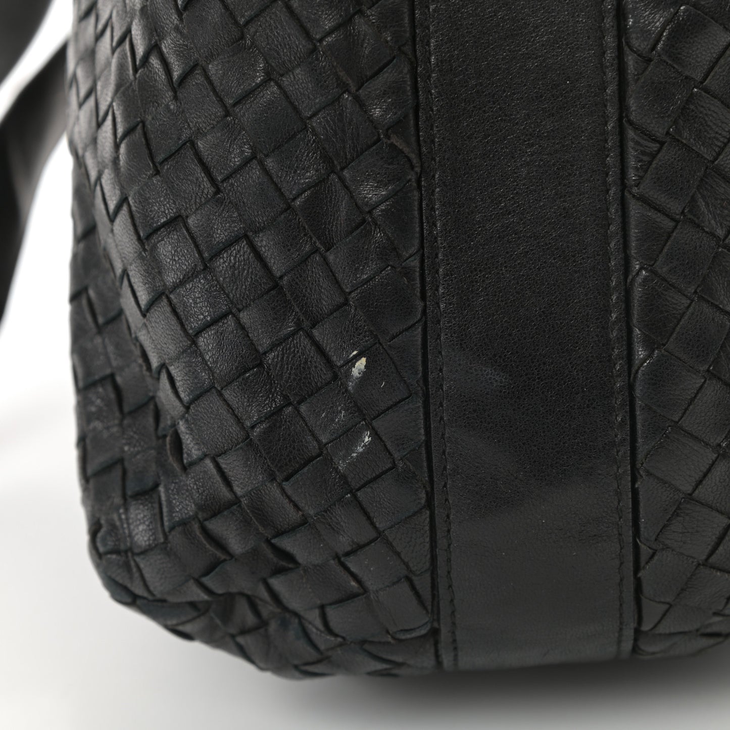 Nappa Intrecciato Hobo Black