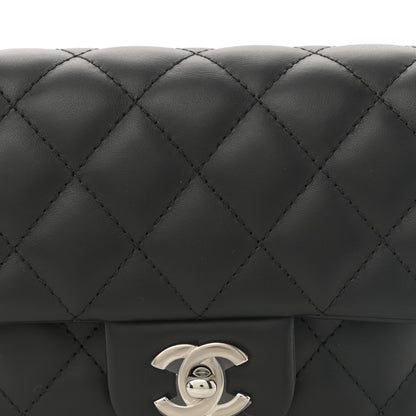 Chanel Calfskin Quilted CC Uniform Flap Belt Bag Black 8 of 10