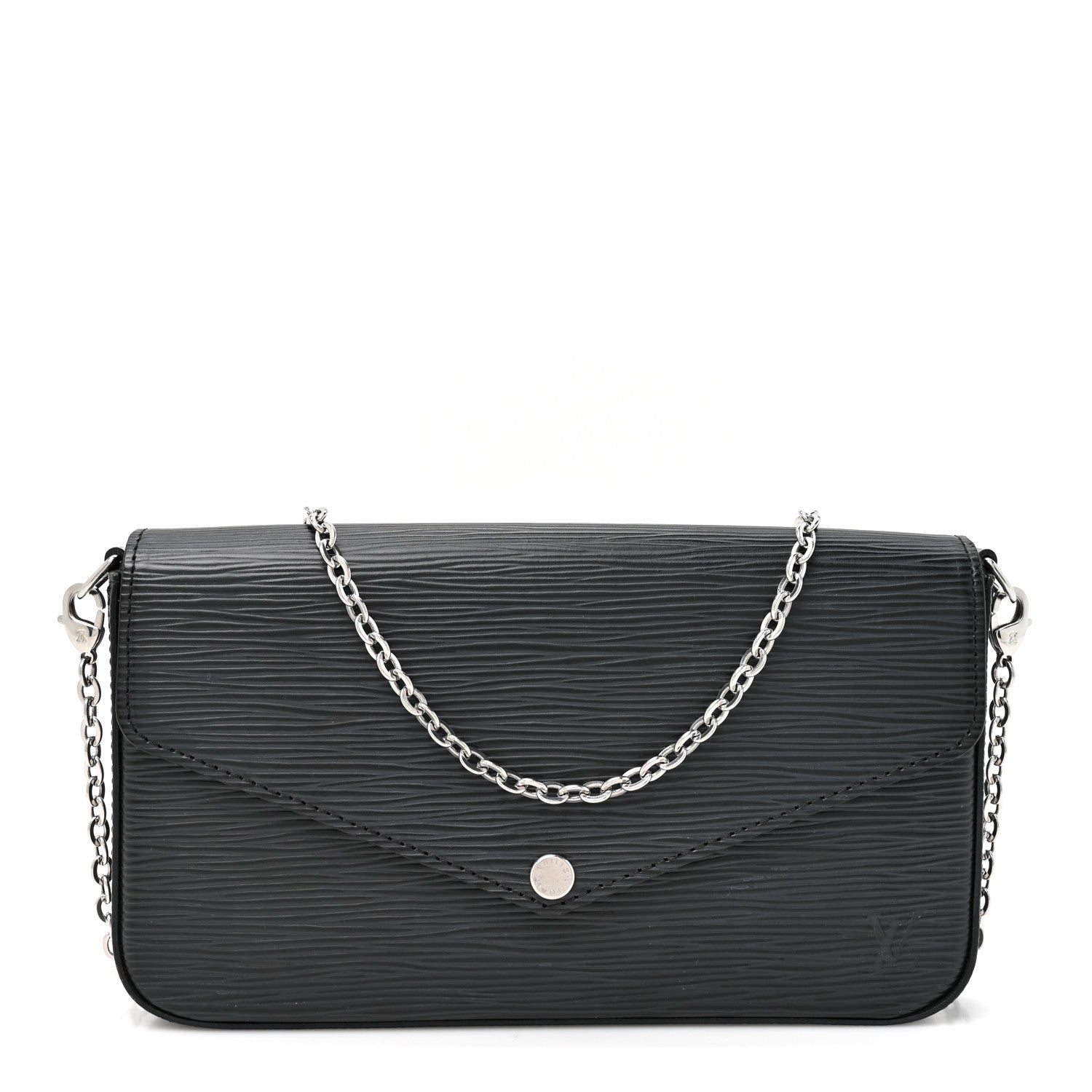 Louis Vuitton Epi Pochette Felicie Black 1 of 10
