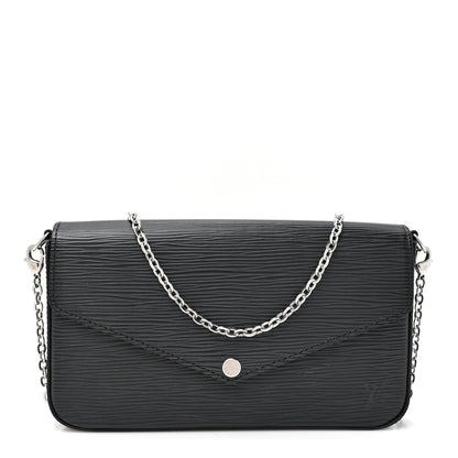 Louis Vuitton Epi Pochette Felicie Black 1 of 10