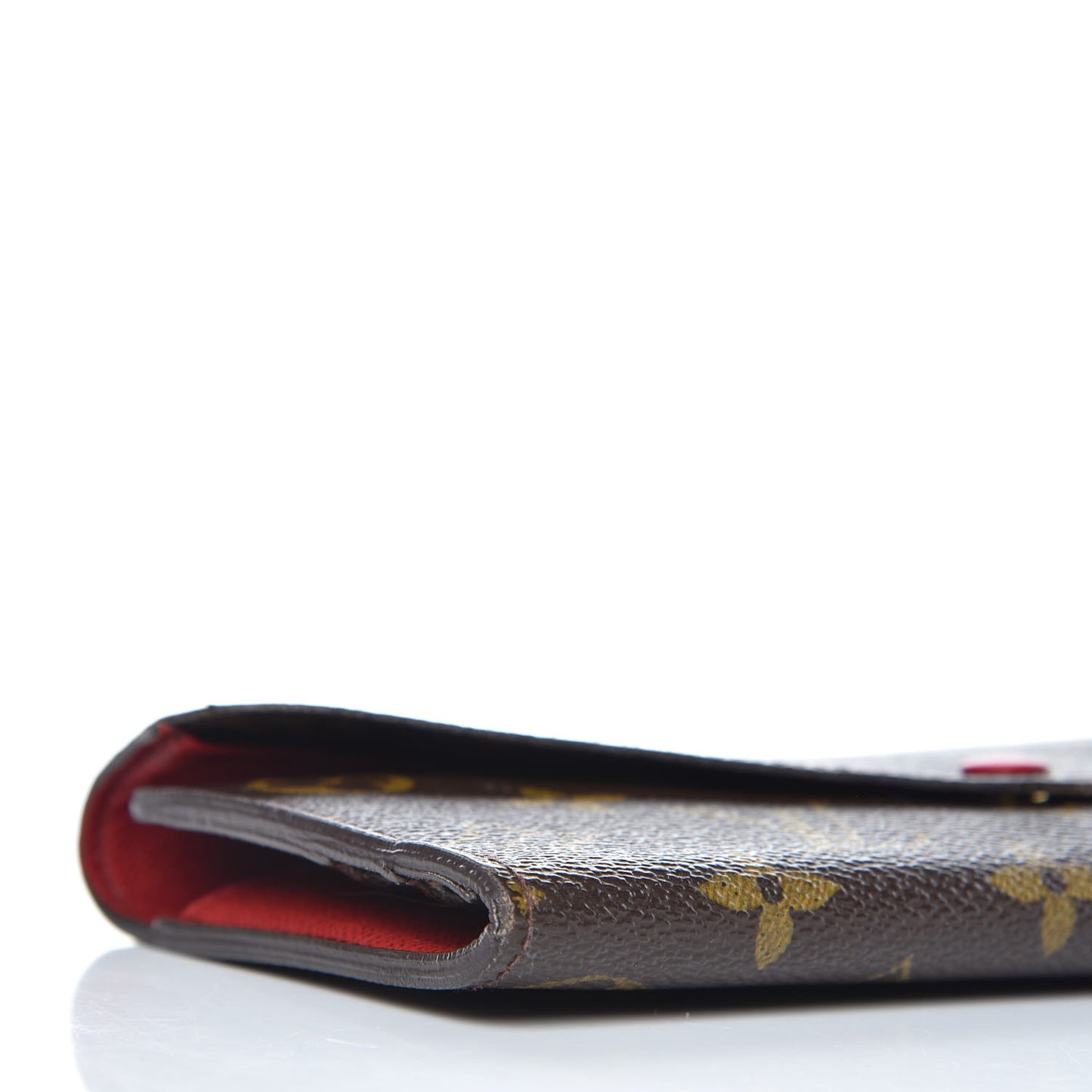 Monogram Josephine Wallet Red