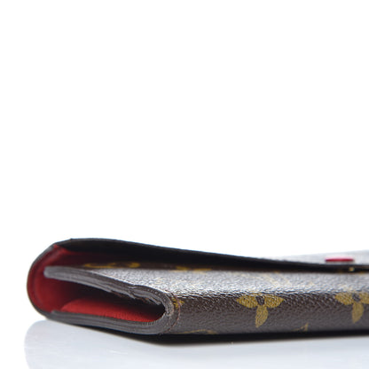 Louis Vuitton Monogram Josephine Wallet Red 9 of 11