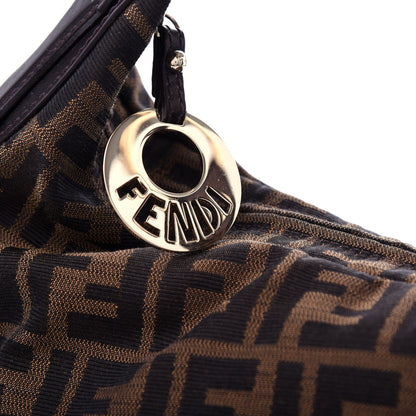 Fendi Zucca Small Chef Chain Hobo Tobacco 10 of 10