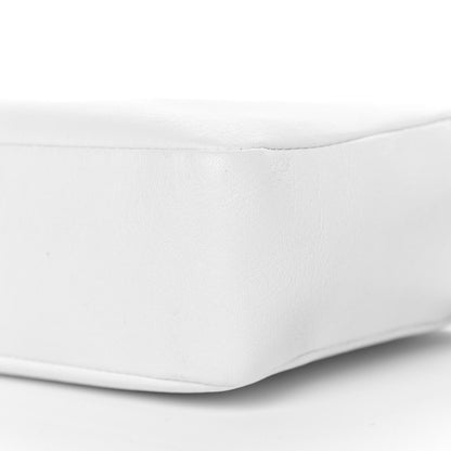 Saint Laurent Calfskin Small Lou Camera Bag Icy White 9 of 10