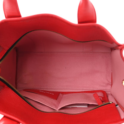Marc Jacobs Grained Calfskin Medium The Tote Bag True Red 5 of 15