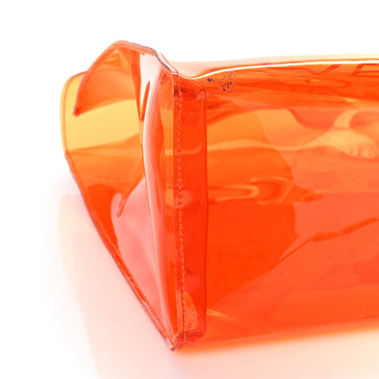 Hermes Vinyl Souvenir De L'Exposition Kelly Orange 7 of 8