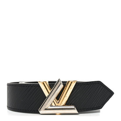 Louis Vuitton Epi 30mm LV Twist Belt 80 32 Black 1 of 4