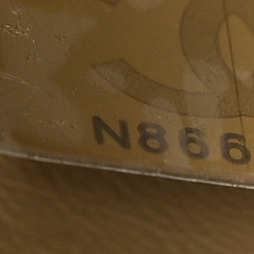 Chanel Caviar Lizard Embossed Quilted Small Coco Handle Flap Dark Beige 7 of 9