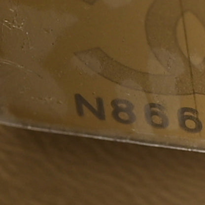 Chanel Caviar Lizard Embossed Quilted Small Coco Handle Flap Dark Beige 7 of 9