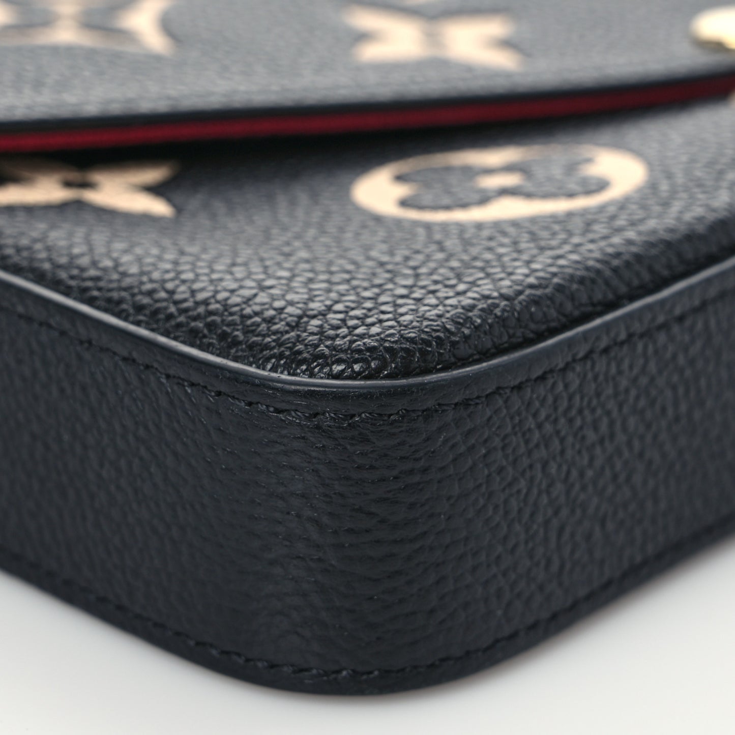 Empreinte Monogram Giant Felicie Pochette Black Beige
