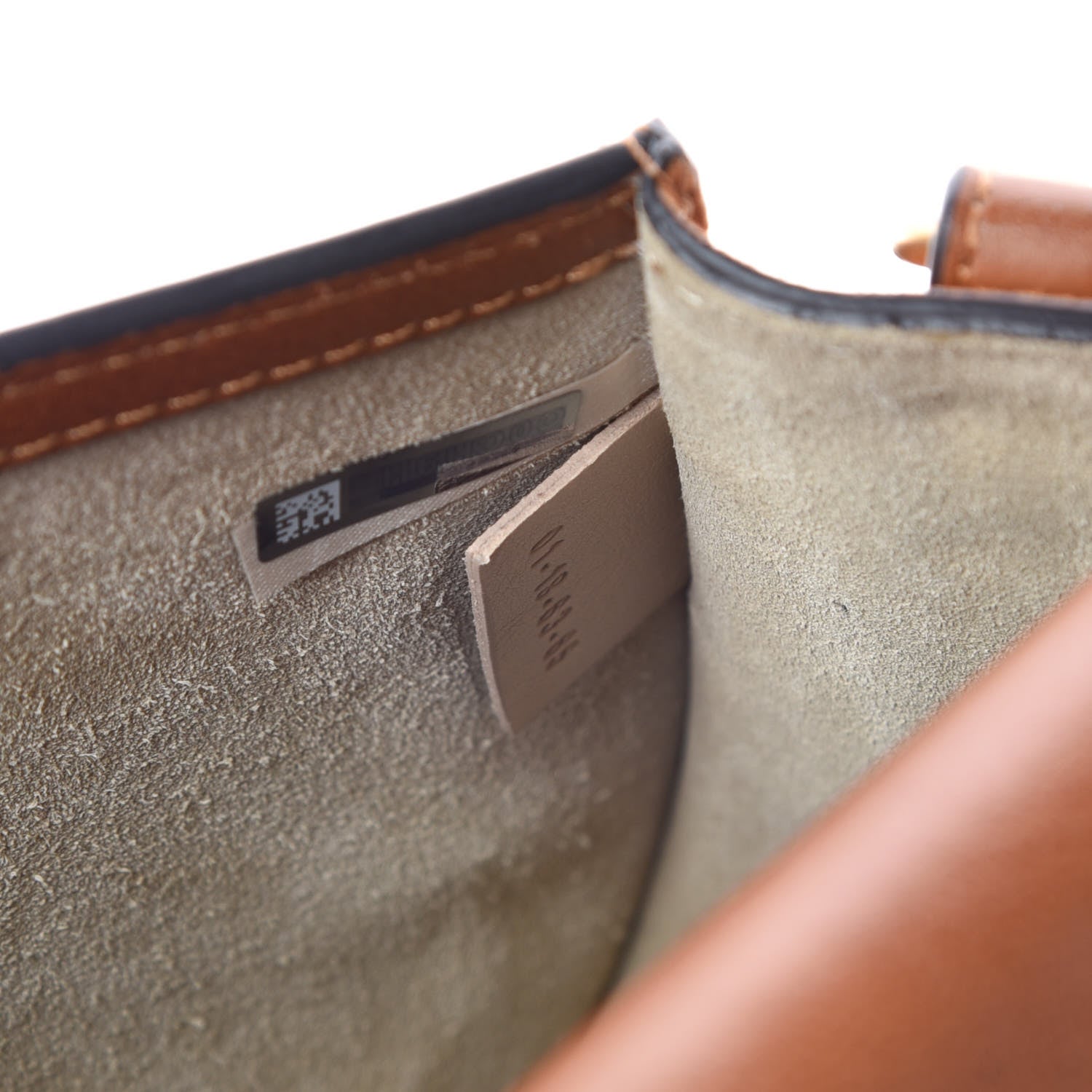 Chloe Calfskin Suede Medium Nile Bracelet Bag Caramel 7 of 11