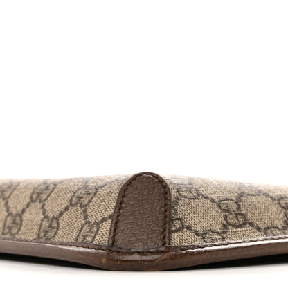 Gucci GG Supreme Monogram Web Medium Neo Vintage Flap Messenger Bag Beige New Acero 10 of 13