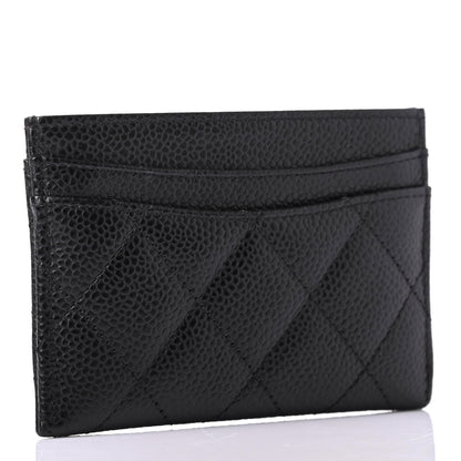 Chanel Caviar Quilted Card Holder Black 2 of 4