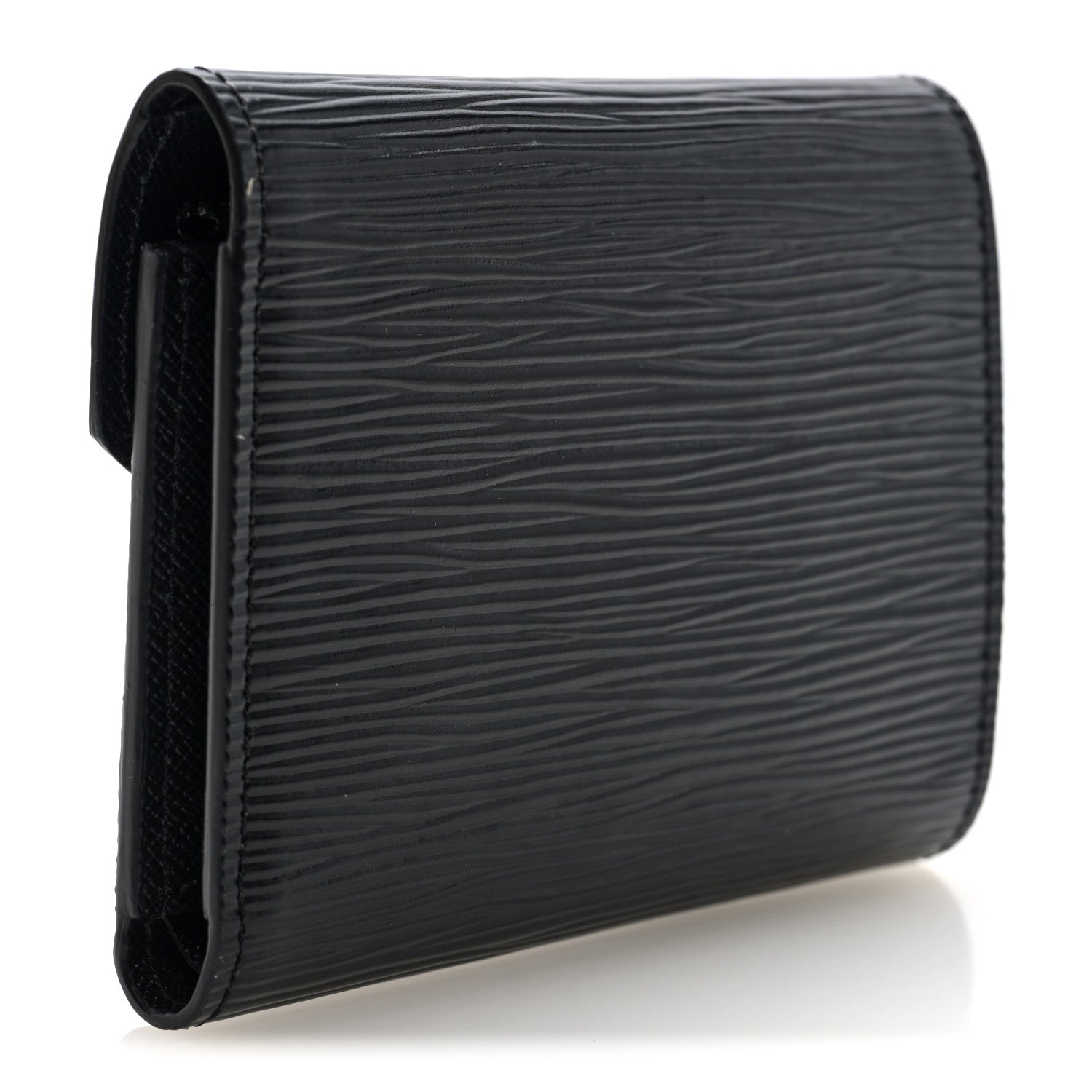 Louis Vuitton Epi Victorine Wallet Black 3 of 8