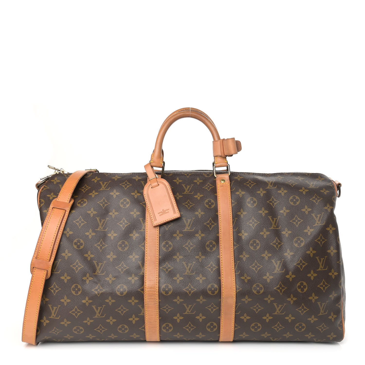 Louis Vuitton Monogram Keepall Bandouliere 55 1 of 22