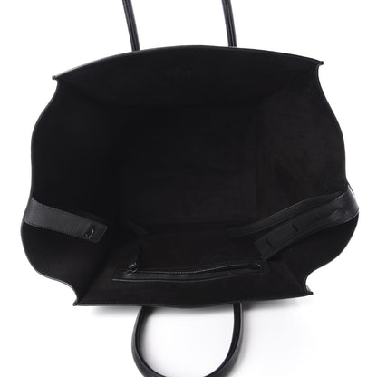 Celine Grained Calfskin Medium Phantom Luggage Black 4 of 8