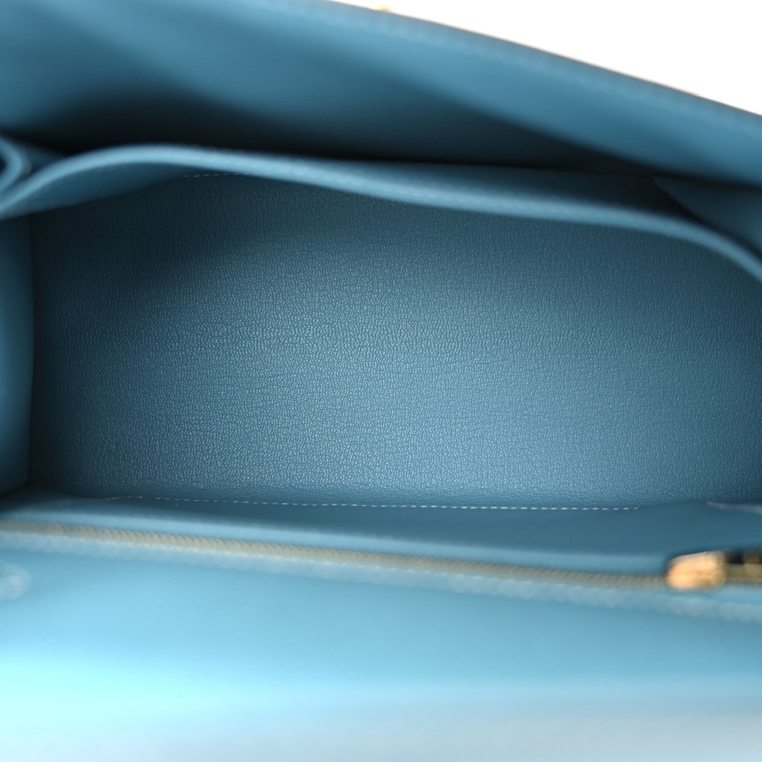 Hermes Epsom Kelly Sellier 25 New Blue Jean 4 of 10