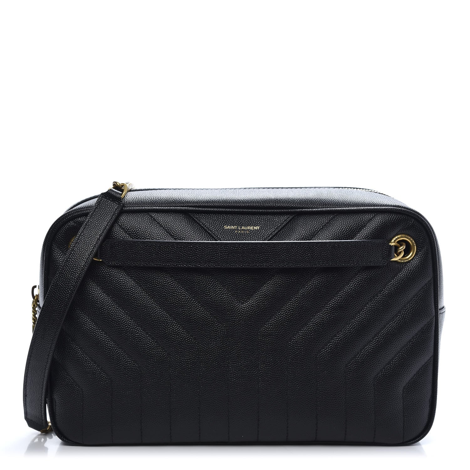 Saint Laurent Calfskin Matelasse Joan Camera Bag Black 1 of 10