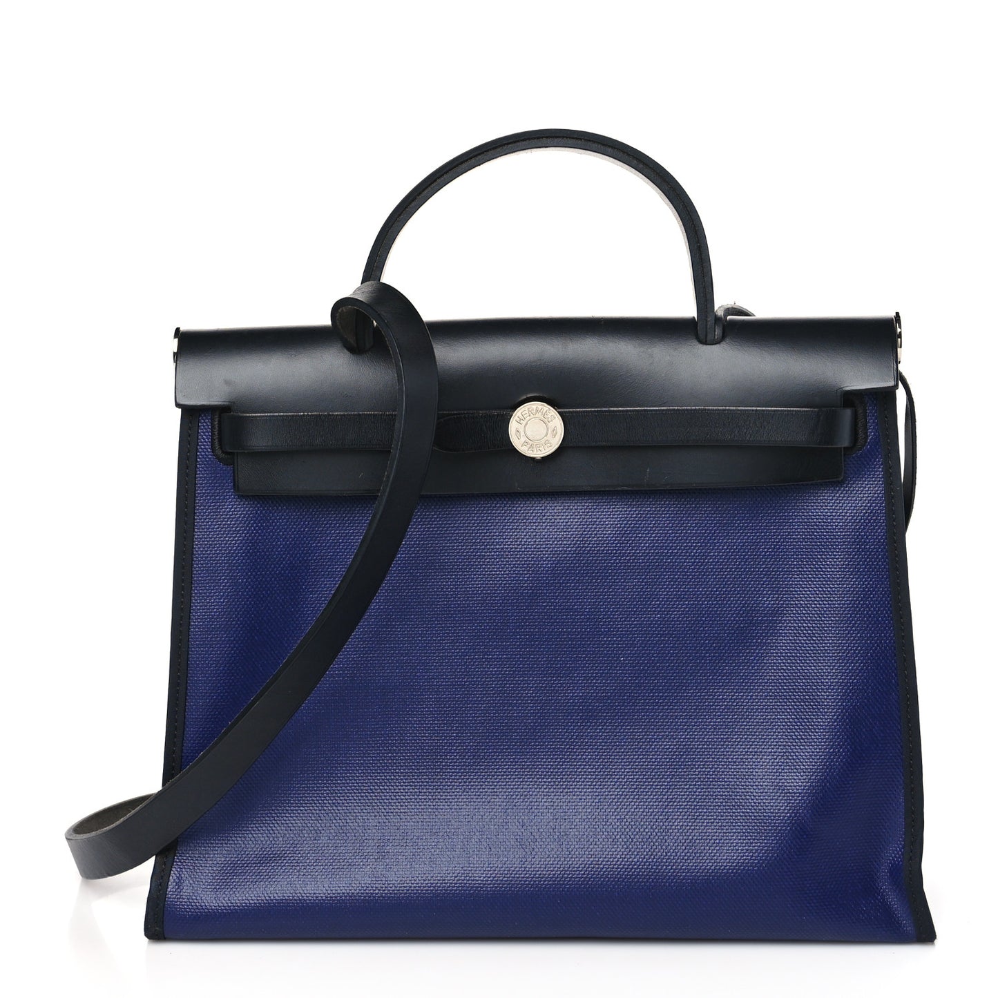 Toile H Berline Vache Hunter Herbag Zip PM 31 Bleu Encre Black