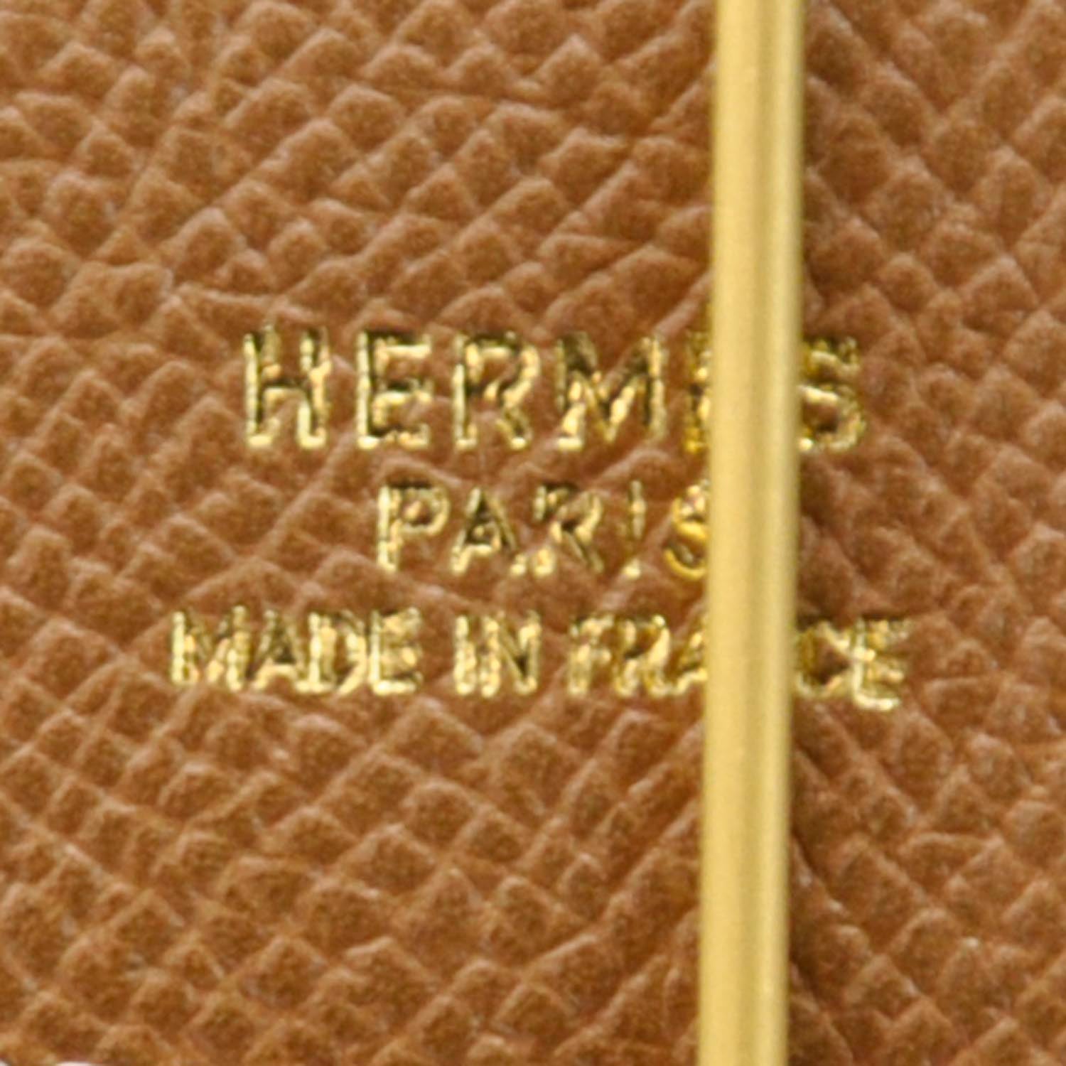 Hermes Leather Reversible H Belt Gold Black 70 5 of 7
