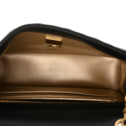 Chanel Lambskin Quilted Mini Rectangular Pearl Crush Flap Black 5 of 11