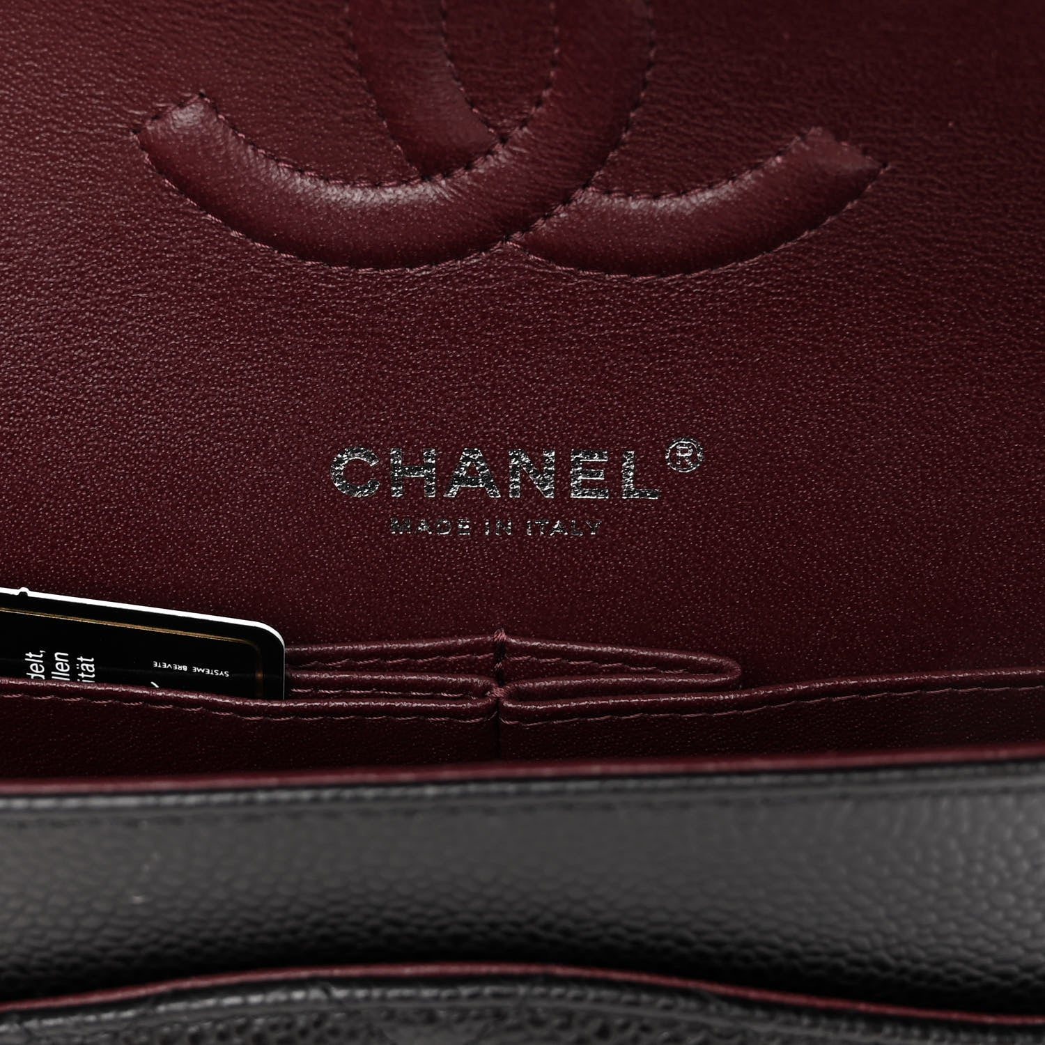Chanel Caviar Quilted Medium Double Flap Black 6 of 10