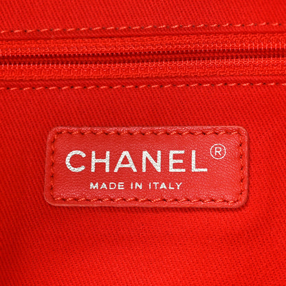 Chanel Perforated Calfskin Large Up In The Air Flap Red 6 of 10