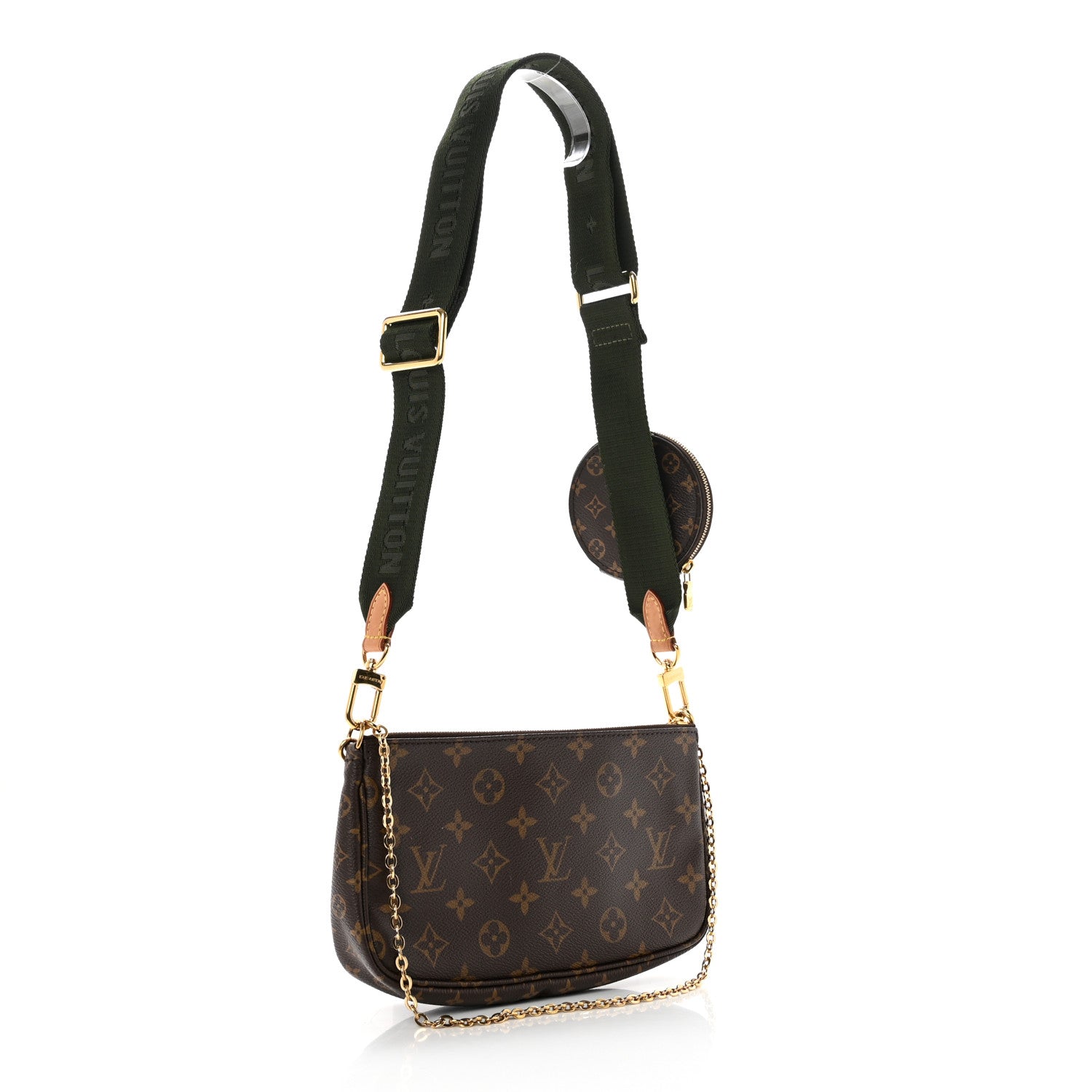 Louis Vuitton Monogram Multi Pochette Accessories Kaki 2 of 7