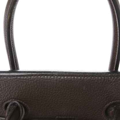 Hermes Togo Birkin 35 Chocolate 11 of 16