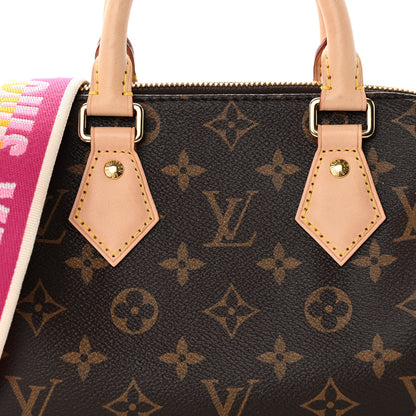 Louis Vuitton Monogram Speedy Bandouliere 20 Fuchsia 7 of 10