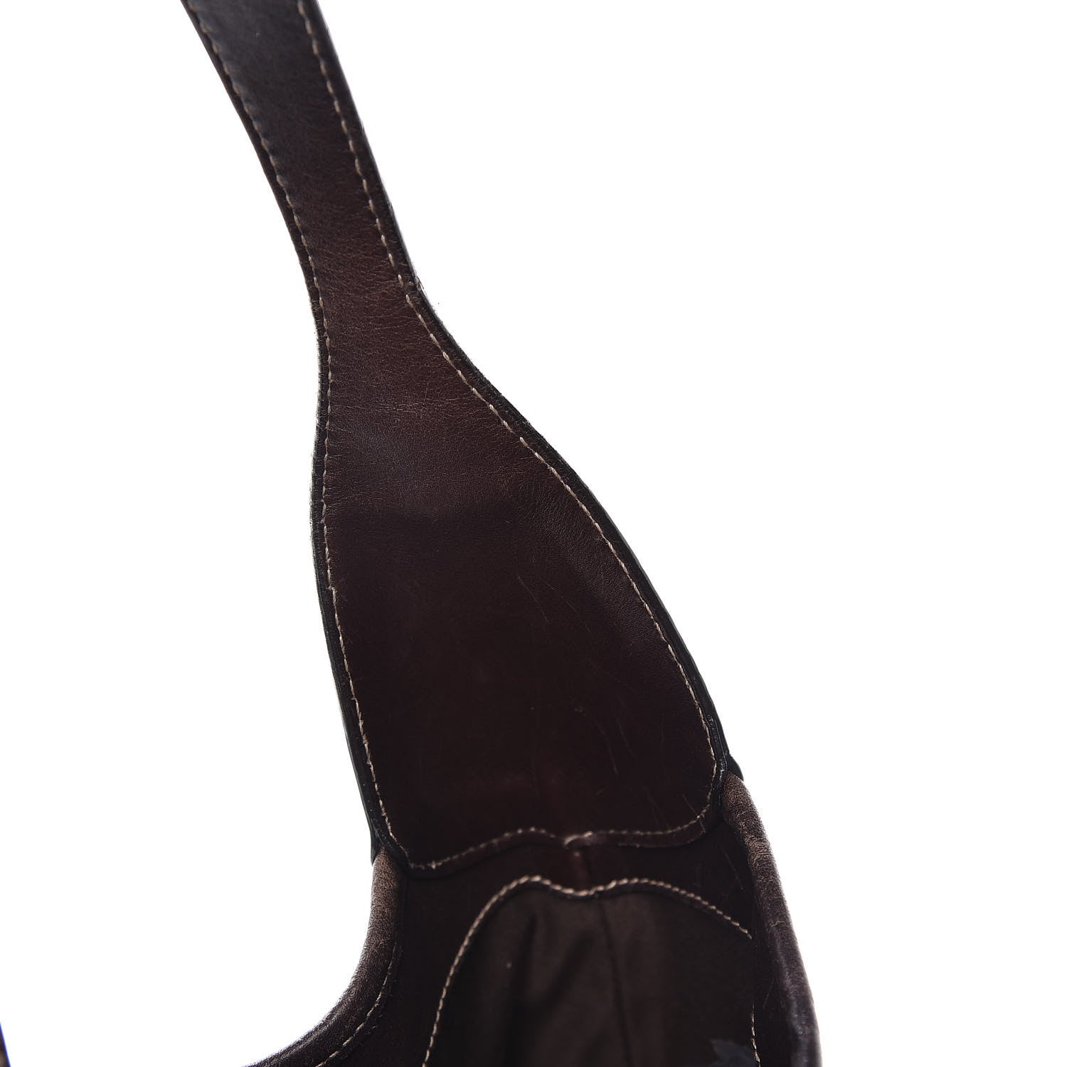Gucci Monogram Web Jackie O Bouvier Hobo Dark Brown 11 of 15