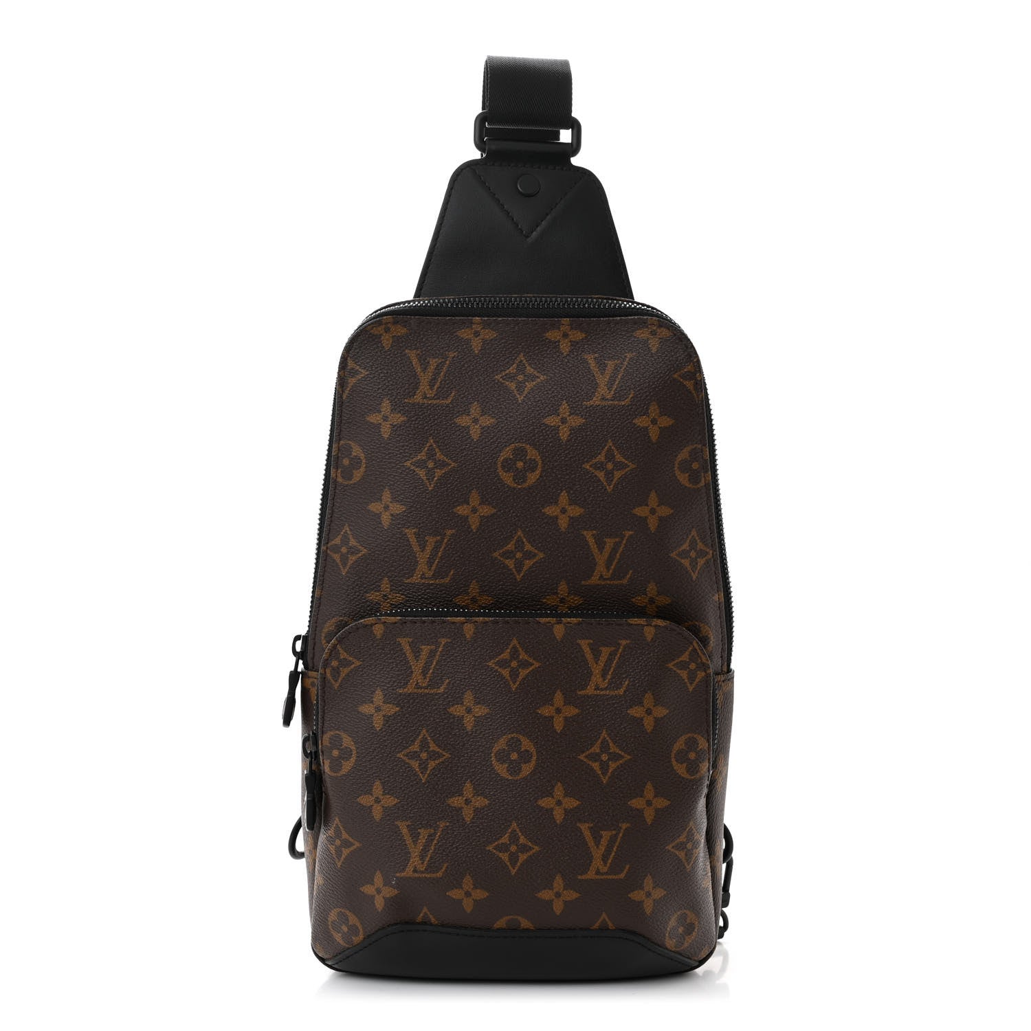 Louis Vuitton Monogram Macassar Avenue Sling Bag 1 of 9