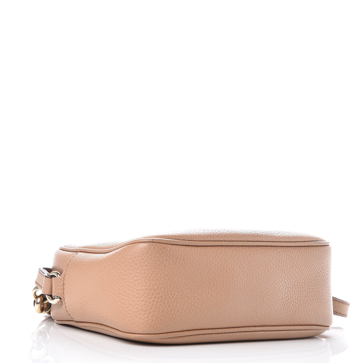 Gucci Pebbled Calfskin Small Soho Disco Bag Camelia 4 of 12