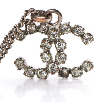 Chanel Baguette Crystal CC Necklace Light Gold 7 of 7