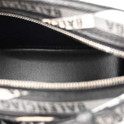 Balenciaga Coated Canvas Losange Monogram XS Camera Bag Black Grey 5 of 11