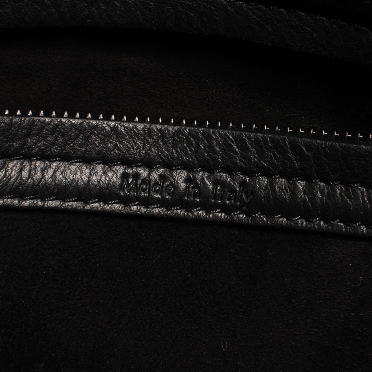 Celine Calfskin Medium Phantom Luggage Black 7 of 8
