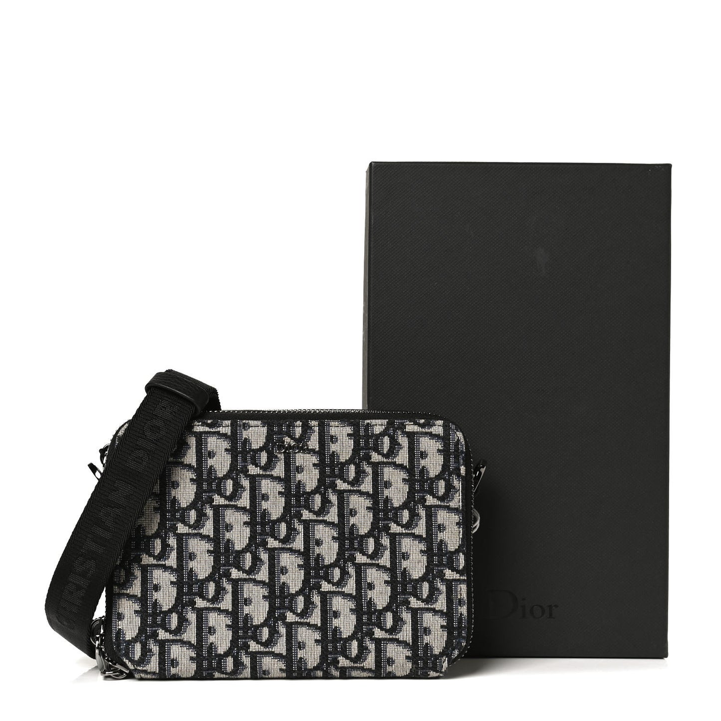 Oblique Pouch Navy Blue