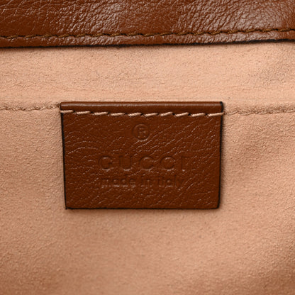 Gucci Azalea Calfskin Matelasse Diagonal Mini GG Marmont Shoulder Bag Cuir 6 of 12