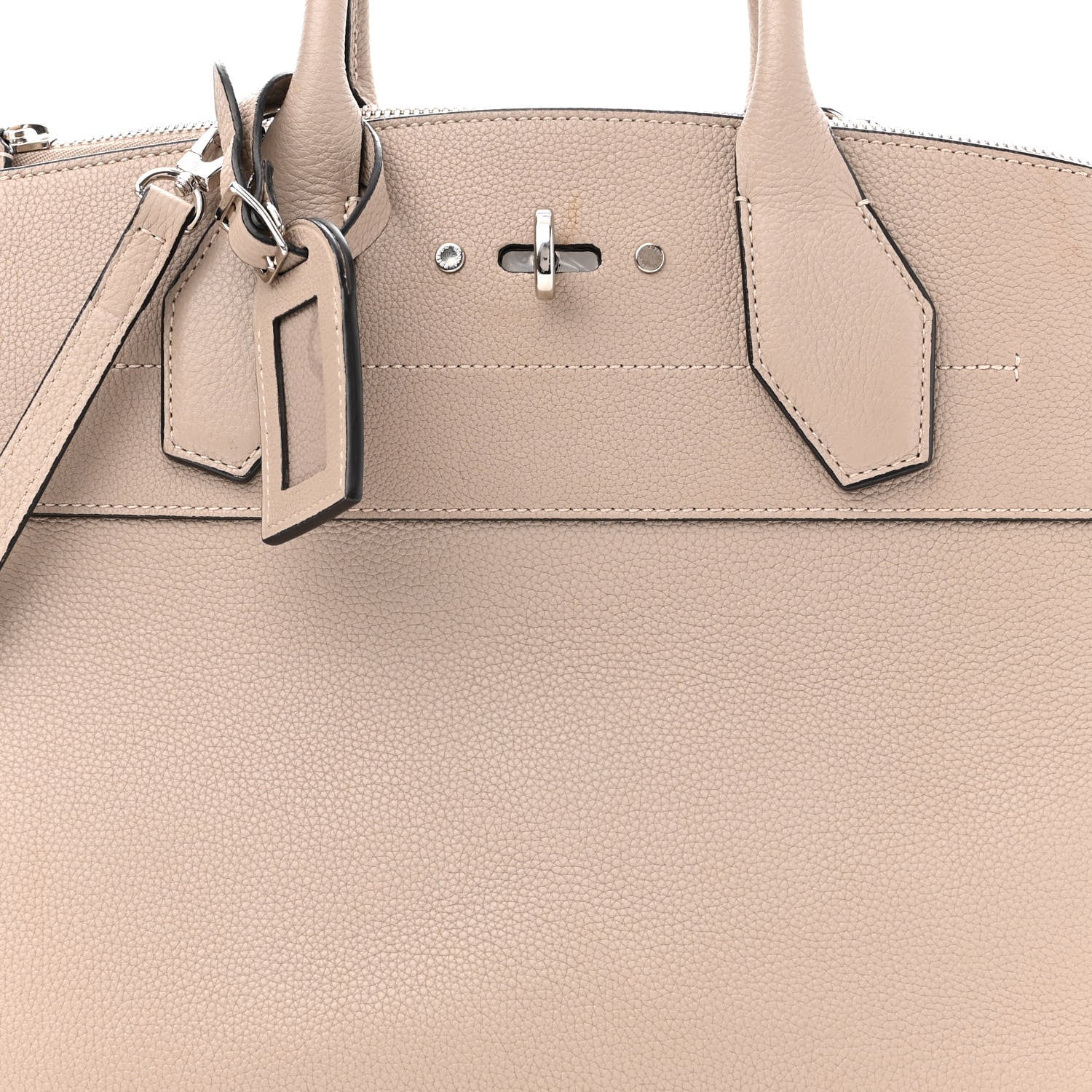 Louis Vuitton Taurillon City Steamer MM Galet 7 of 14