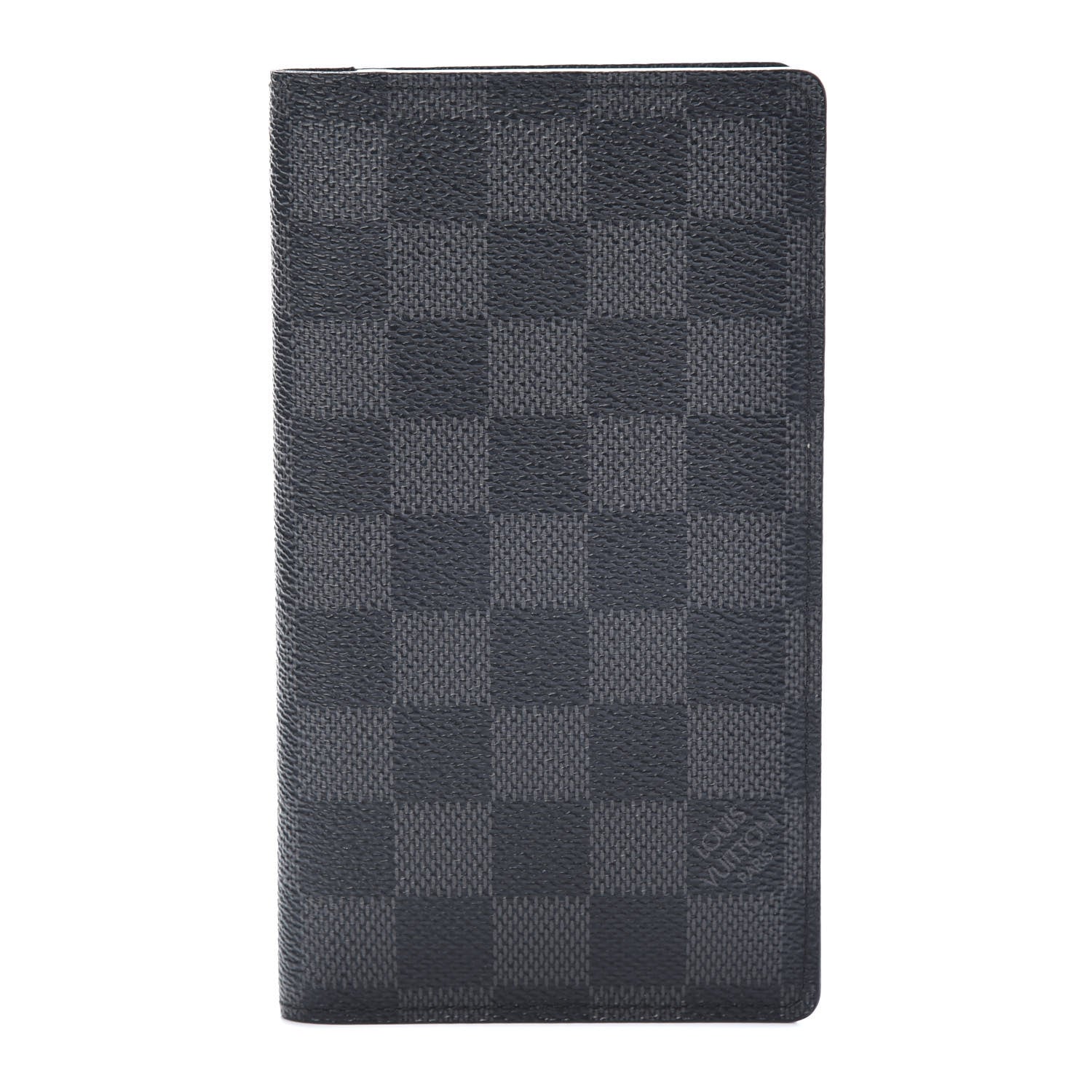 Louis Vuitton Damier Graphite Checkbook Cover Wallet 1 of 9
