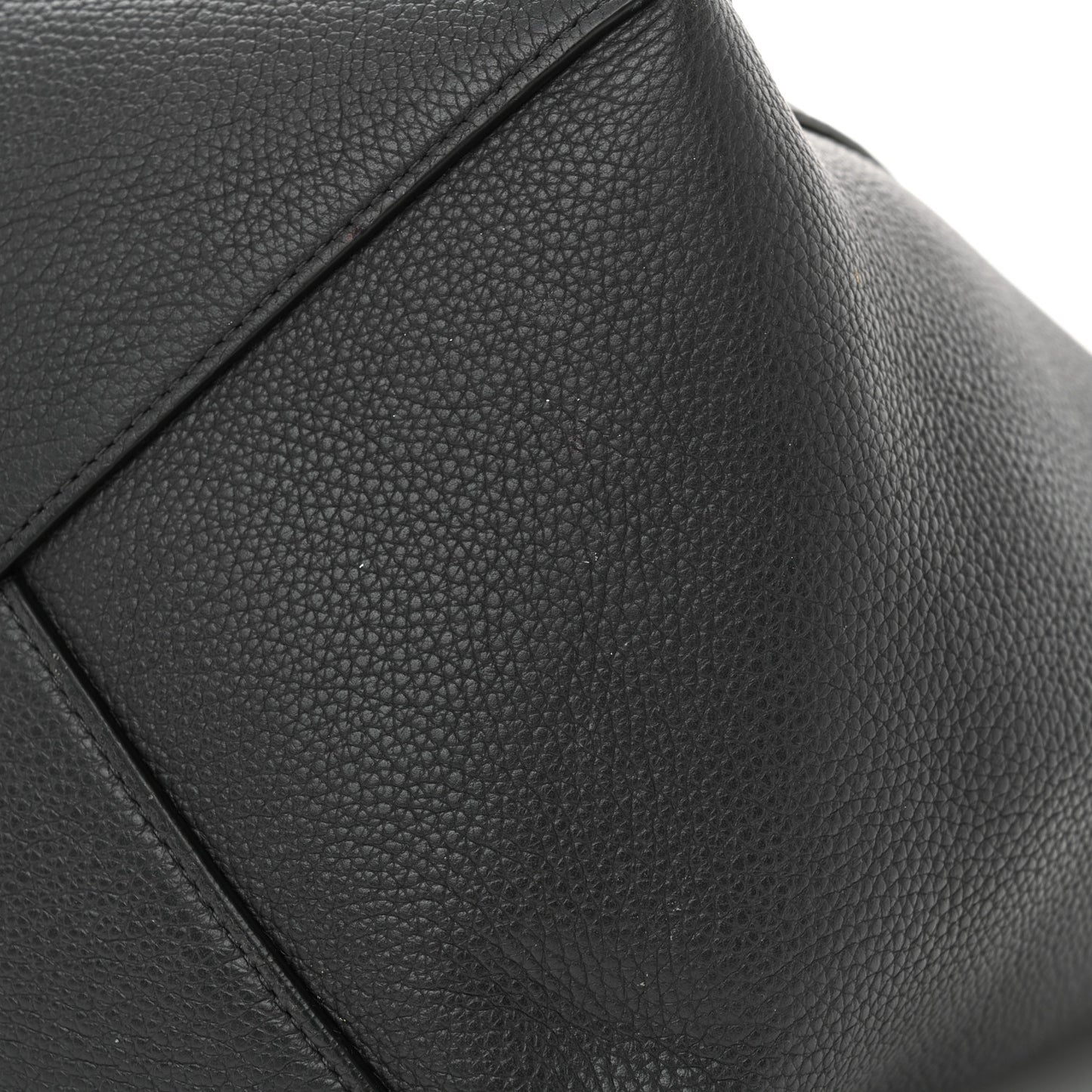 Soft Grained Calfskin Small Belt Cabas Phantom Grey
