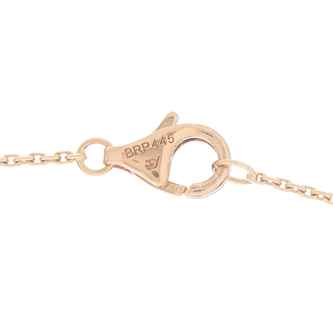 Cartier 18K Pink Gold Diamond Etincelle De Cartier Pendant Necklace 4 of 5