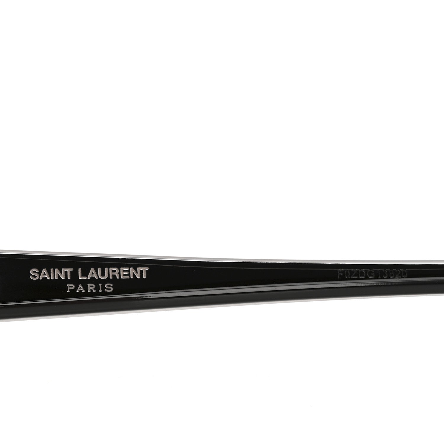 Saint Laurent Acetate Lily Tiger Cat Eye Sunglasses SL213 Black 5 of 8