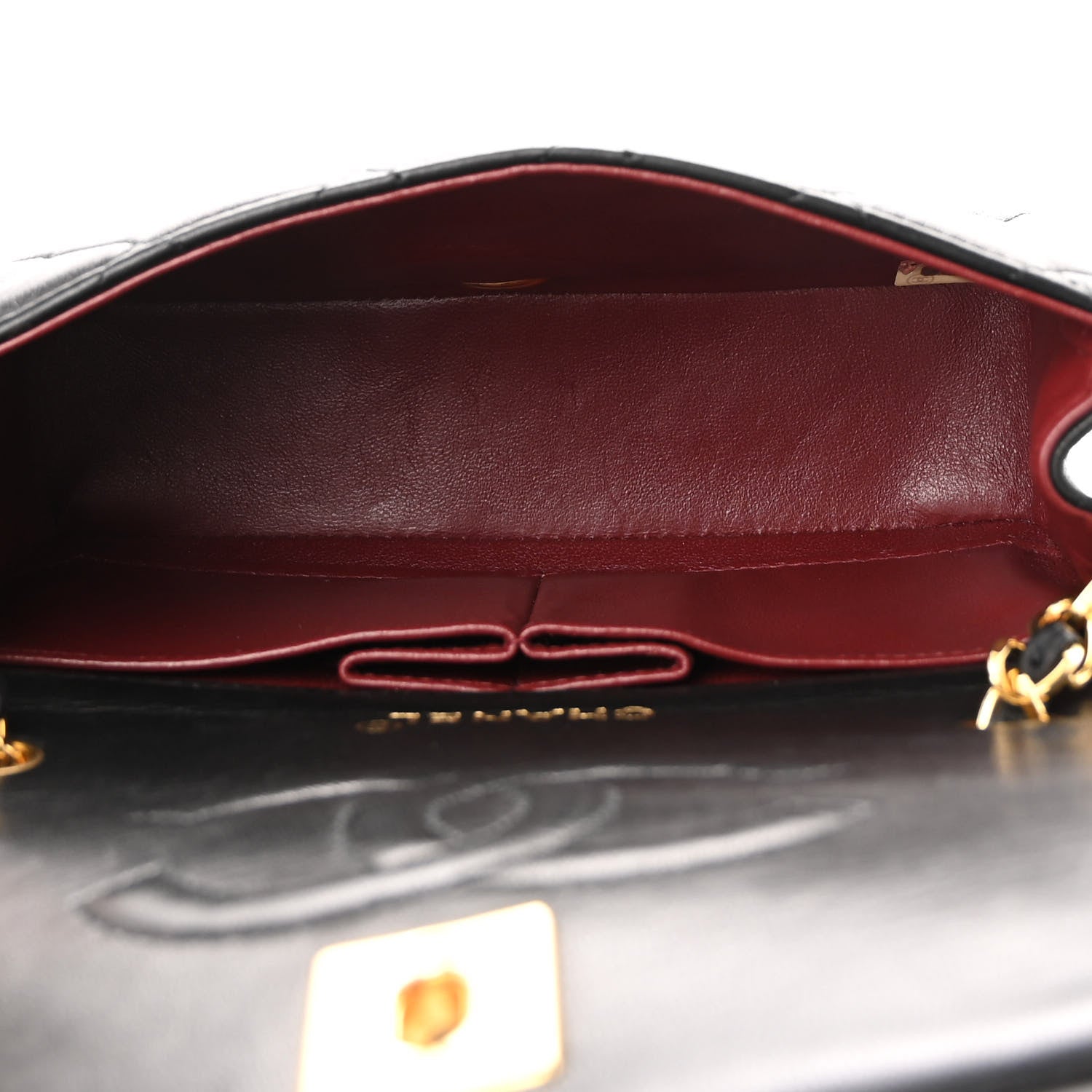 Chanel Lambskin Quilted Small Single Flap Black 5 of 11