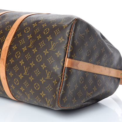 Louis Vuitton Monogram Keepall Bandouliere 55 16 of 17